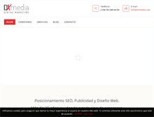 Tablet Screenshot of dxmedia.net